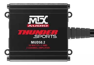 100-Watt RMS 2-Channel Powersports Amplifier by MTX Audio