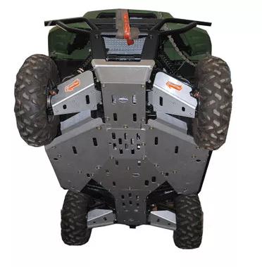 12-Piece Complete Aluminum Skid Plate Set, Kawasaki Teryx S (2021+)
