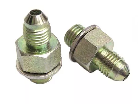 12mm (1.5 Pitch) to -4 AN Male Flare Fitting