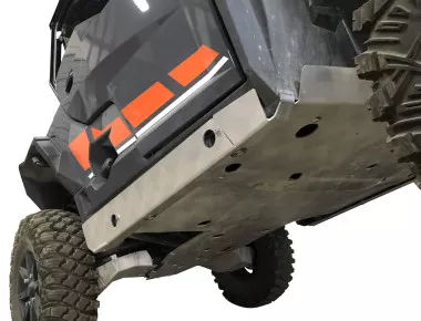 2 Piece Aluminum Polaris General XP 1000 Rock Sliders