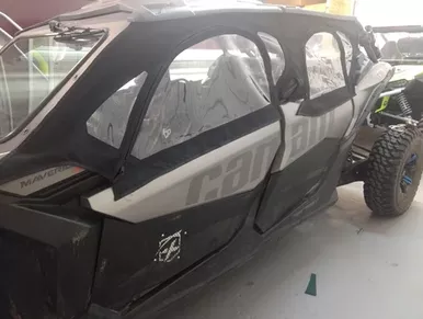 Maverick X3 Max 4 Door Enclosure (upper doors only) by SideXSide Enclosures