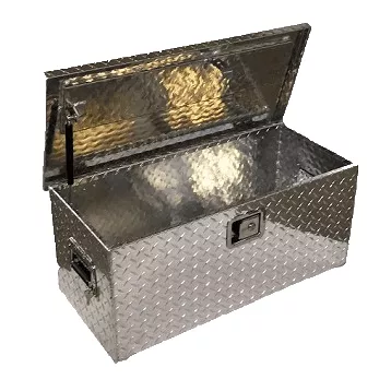 Ranger Universal Diamond Plate Aluminum Large Tool Box by Hornet Outdoors
